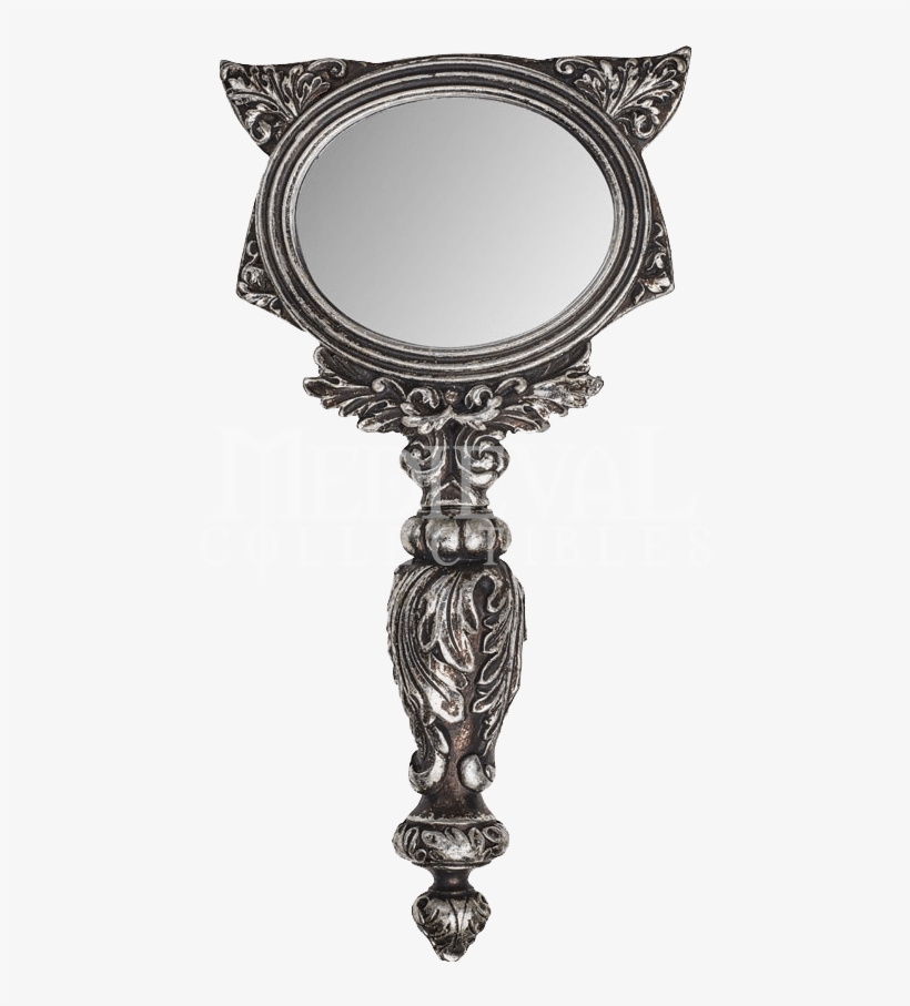 Sacred Cat Hand Mirror, transparent png
