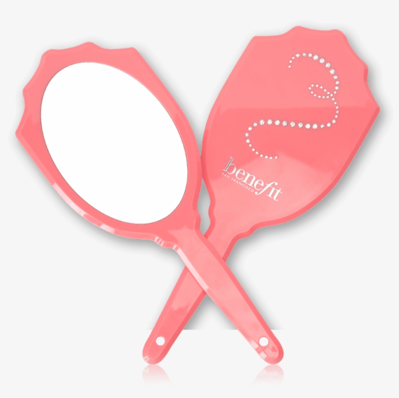 Benefit Rhinestone Hand Mirror - Benefit Hand Mirror, transparent png