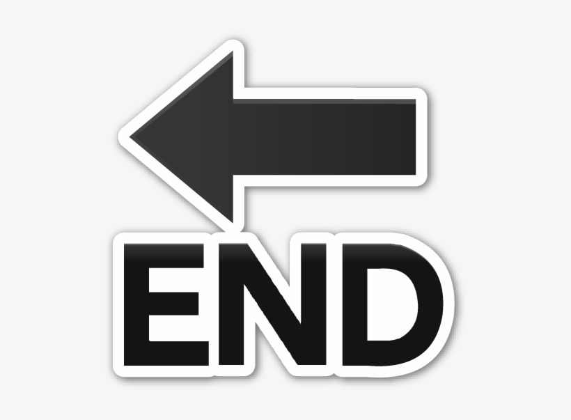 End With Leftwards Arrow Above - Endo 2017, transparent png