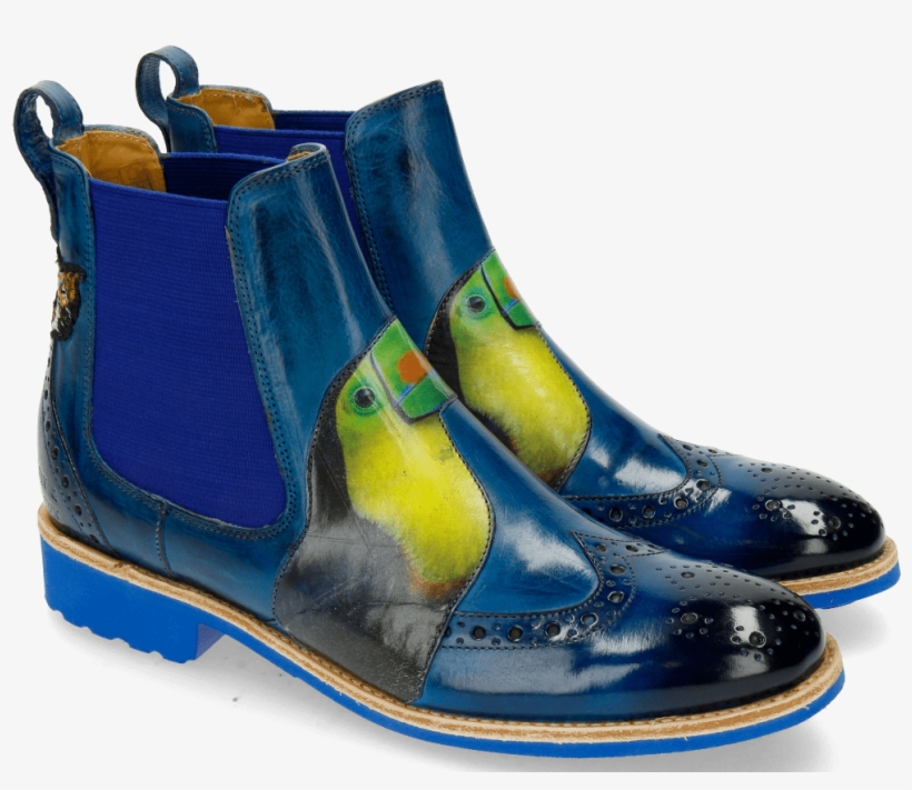 Ankle Boots Amelie 44 Bluette Screen Shot Tucan - Chelsea Boot, transparent png