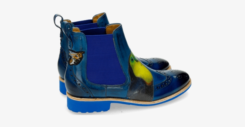 Ankle Boots Amelie 44 Bluette Screen Shot Tucan - Chelsea Boot, transparent png