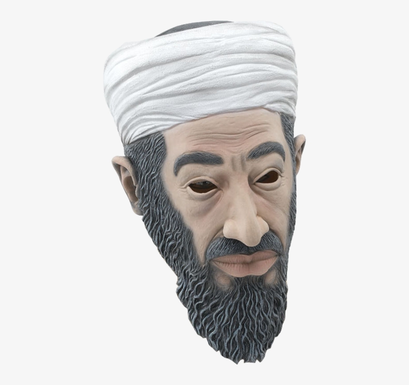 Terrorist Turban Png - Osama Bin Laden Mask, transparent png