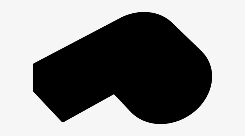 Small - Black Whistle Clipart, transparent png