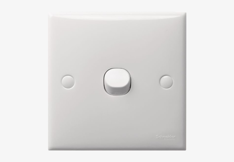 1 Gang Switch - Schneider 2 Gang Switch, transparent png