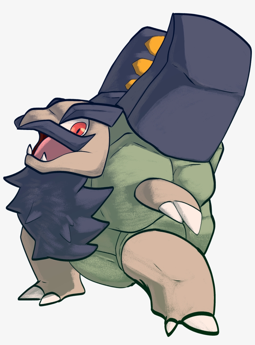 Alolan Golem, transparent png