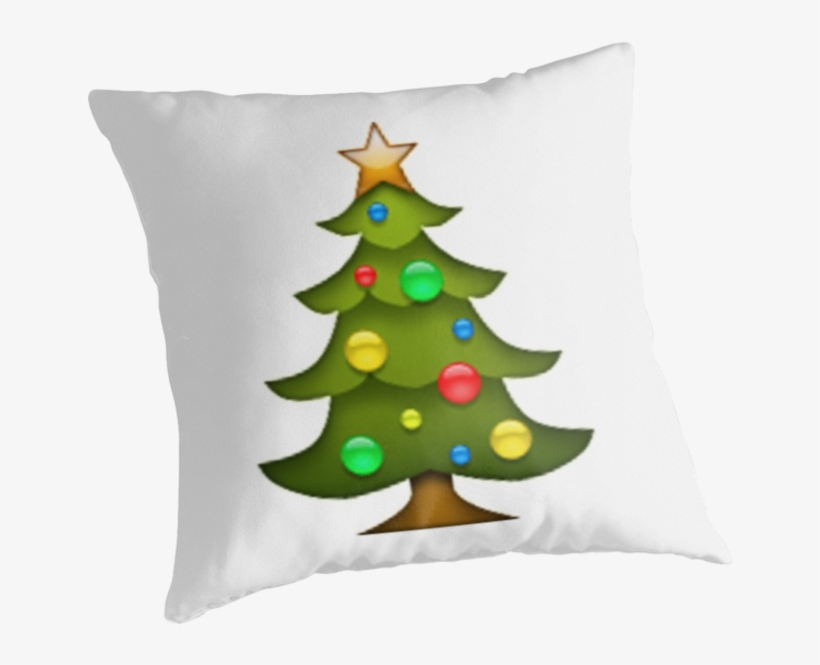 Christmas Tree Emoji Clip Art