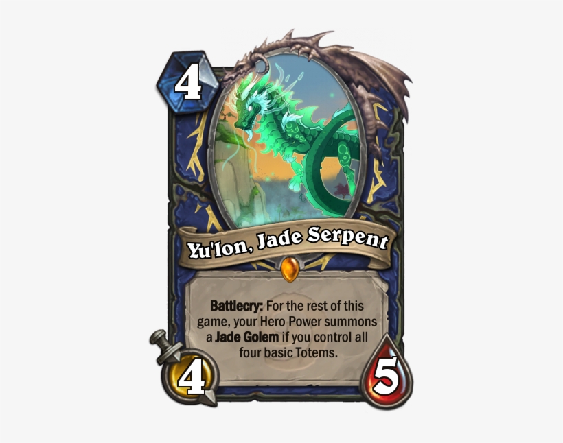 Summoned All Your Totems Summon A Jade Golem Instead - Hearthstone Tol Vir, transparent png