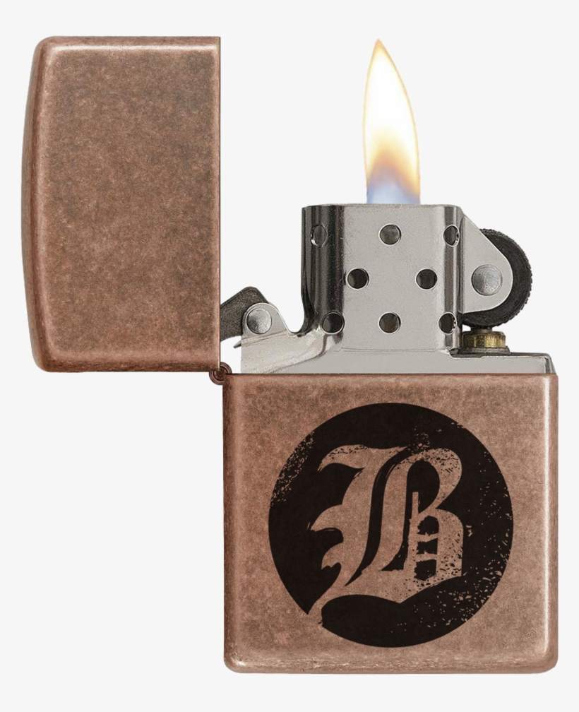 Beartooth Zippo Lighter - Zippo Lighter: Antique Copper - 301fb, transparent png