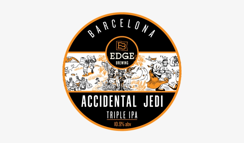 Accidental-jedi - Edge Brewing Flor De La Vida Pale Ale Pale Ale Beer, transparent png