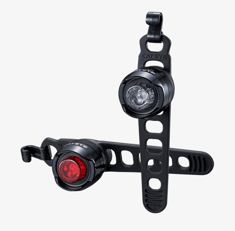 Cateye Orb Set Front/rear Battery Light - Bicycle Compact Front Light, transparent png