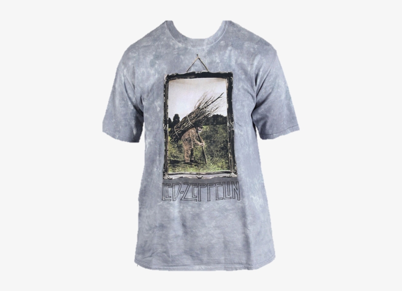 Man With Sticks T-shirt - Led Zeppelin Iv. Edition Mini Lp Cover), transparent png