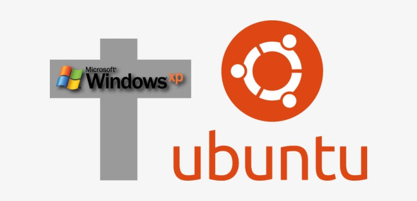 Is It Time To Switch From Windows Xp To Ubuntu - Ubuntu Black And White, transparent png