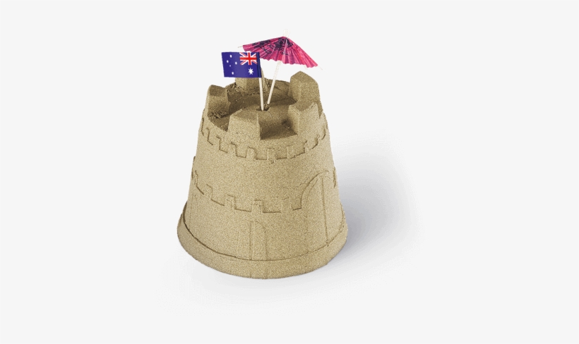 Summer-sandcastle - Church Bell, transparent png