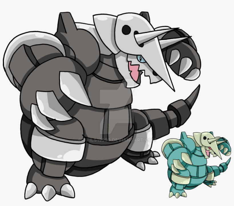 306 - Aggron - Art V - 2 By Tails19950 On Deviantart - Pokemon Aggron Png, transparent png