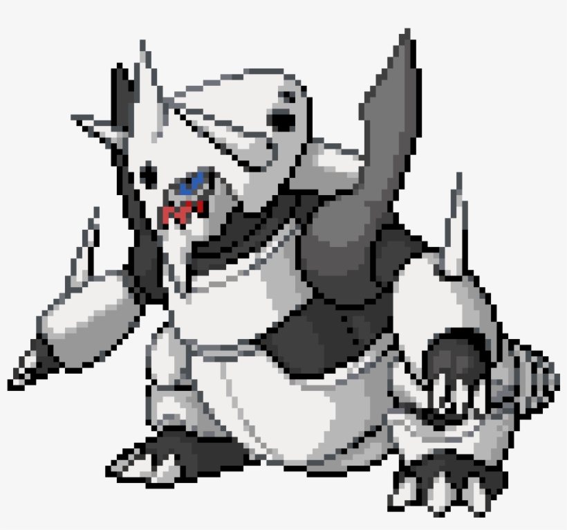 Mega Aggron - Cartoon, transparent png