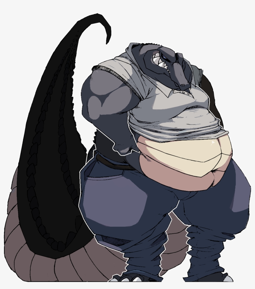 Gator Jock - Cartoon, transparent png
