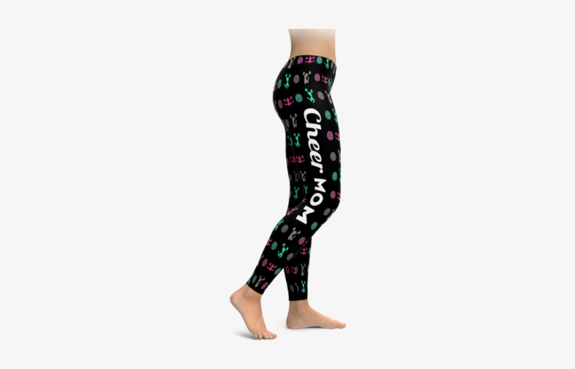 Like A Normal Mom, Except Much Cooler Leggings - Leggings, transparent png