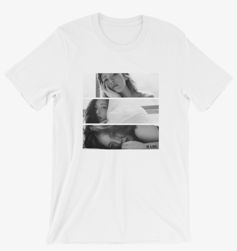 Hyuna Babe Tee - Monochrome, transparent png