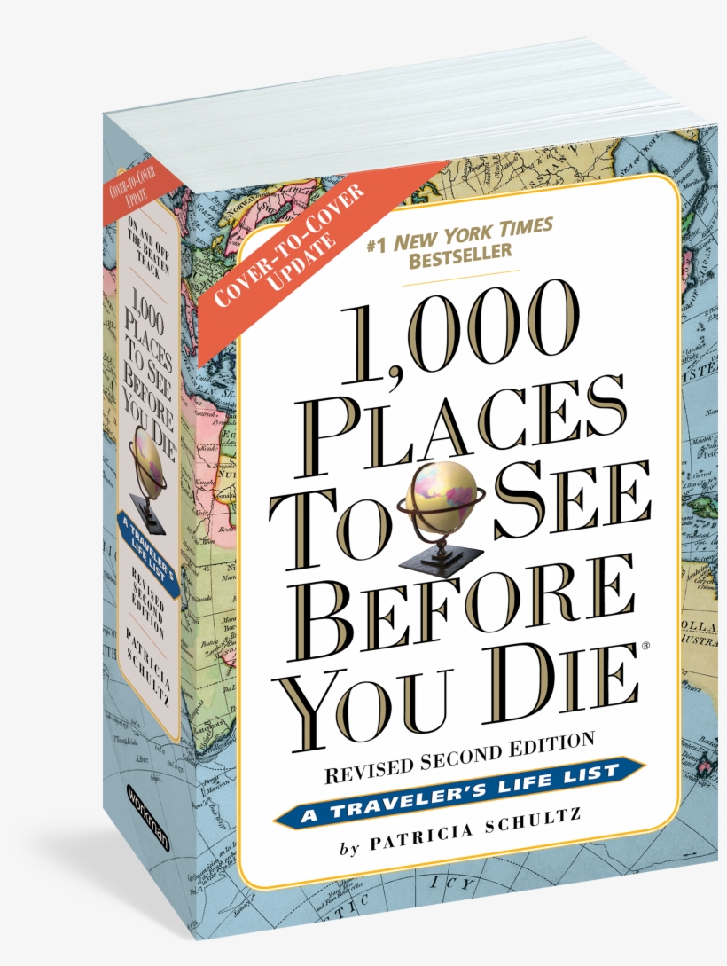 The World's Bestselling Travel Book Is Back In A More - 1,000 Places To See Before You Die: Revised Second, transparent png