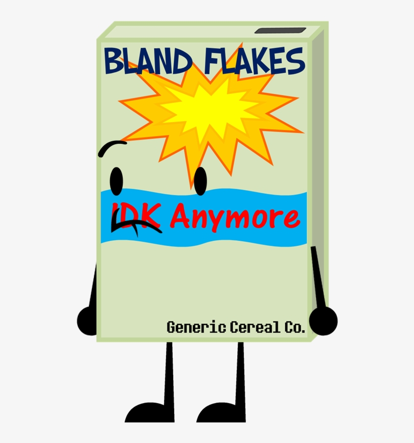 New Cereal Box Pose - Cereal Object, transparent png