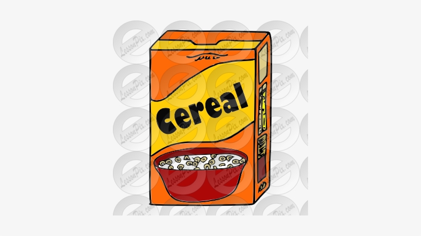 Box Clip Art Clipart Cereal B - Box Of Cereal Clipart, transparent png