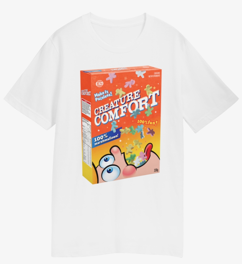 Creature Comfort Cereal Box T-shirt - Girl Scout Cookies Shirt, transparent png
