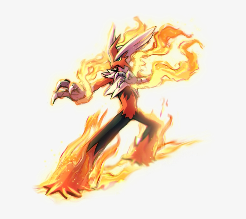 Mega Blaziken By Kawiko - Pokemon Blaziken, transparent png