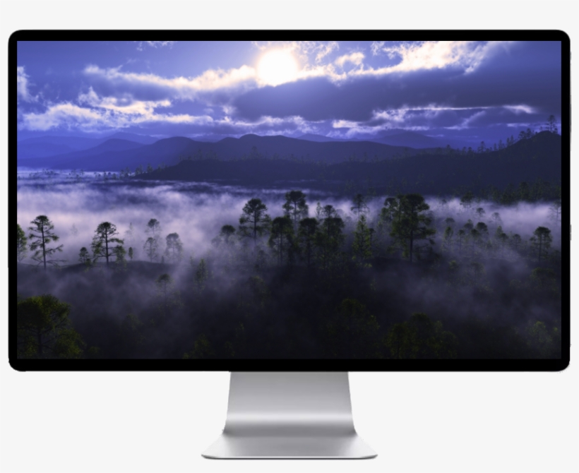 Score 50% - Thunderbolt Display 27 Zoll, transparent png