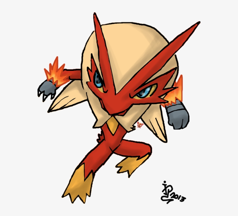 I'm Trading My Lvl100 Blaziken Over From My - Pokemon Blaziken Chibi, transparent png