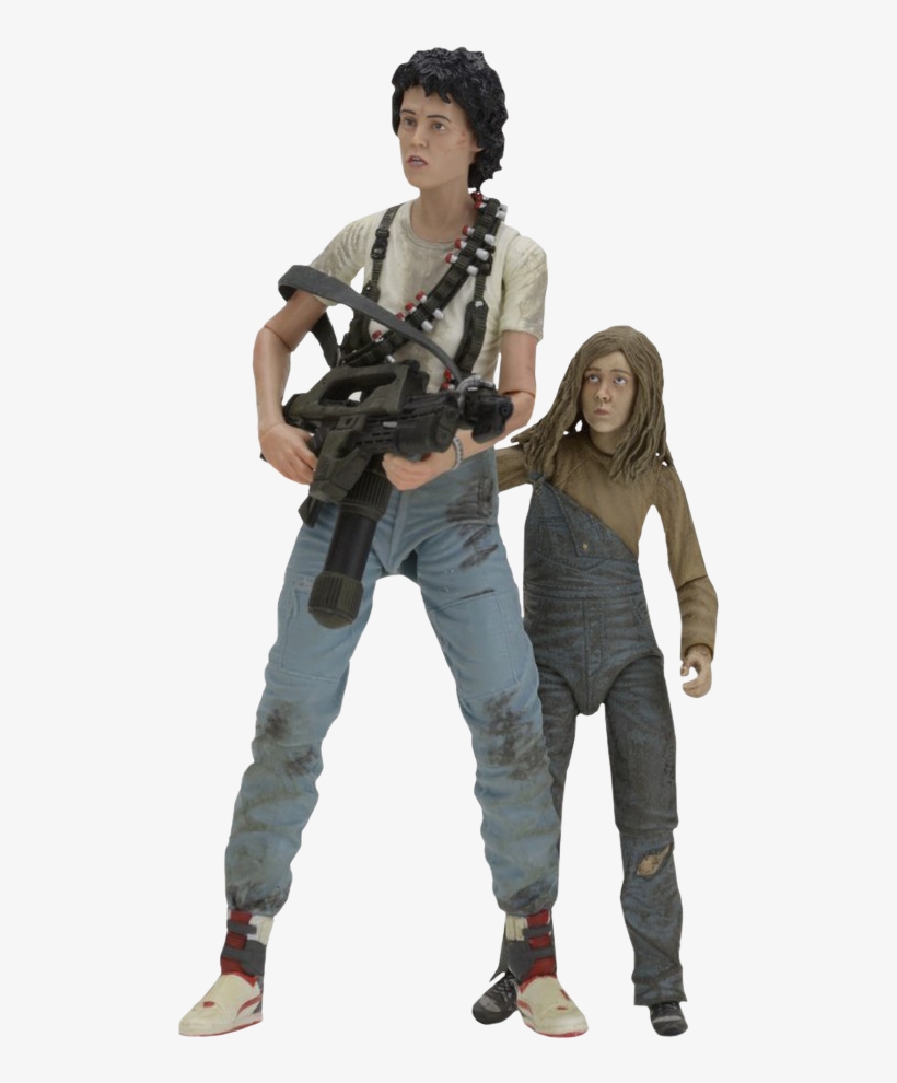 Ripley And Newt 30th Anniversary 7” Action Figure 2-pack - Neca Aliens Ripley And Newt, transparent png