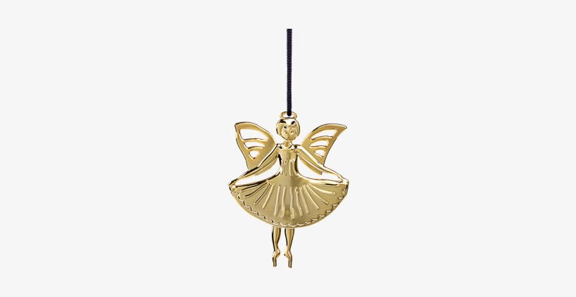 Karen Blixen Ballet Angel - Ballet Angel 6 Cm, Goldplated, transparent png