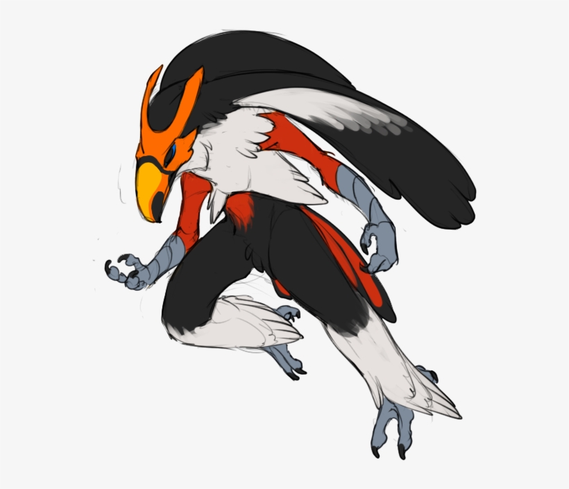 “more Blazikens ” - Secretary Bird Blaziken, transparent png