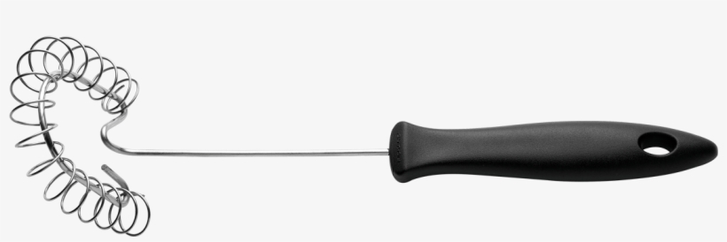 Spiral Whisk With Rubber Handle - Fiskars F162838071 Whip Spiral Medium 24 Cm, transparent png