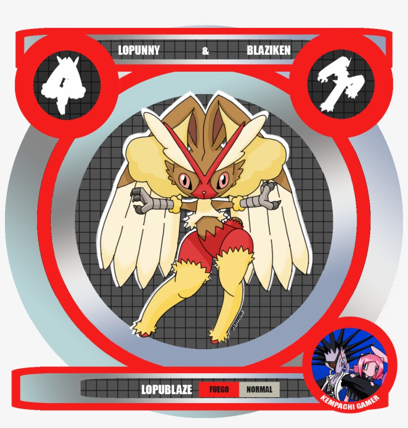 La Belleza De Lopunny Se Mezcla Con Las Increíbles - Imagenes De Fusiones Pokemon, transparent png