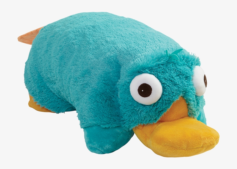 Disney Phineas And Ferb Perry The Platypus Pillow Pet - Perry The Platypus Pillow Pet, transparent png