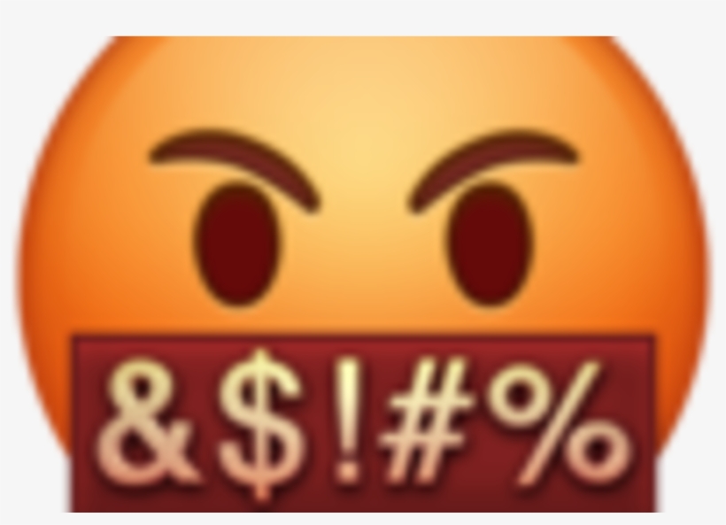 Face With Symbols On Mouth, transparent png
