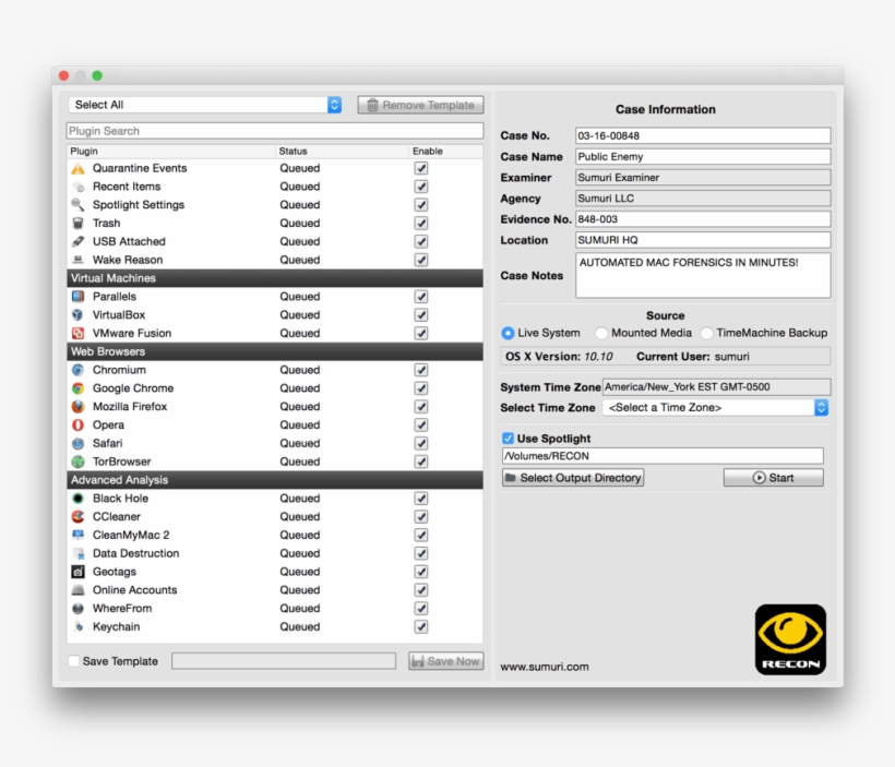 Forensic Tools For Your Mac - Recon Mac Forensics, transparent png