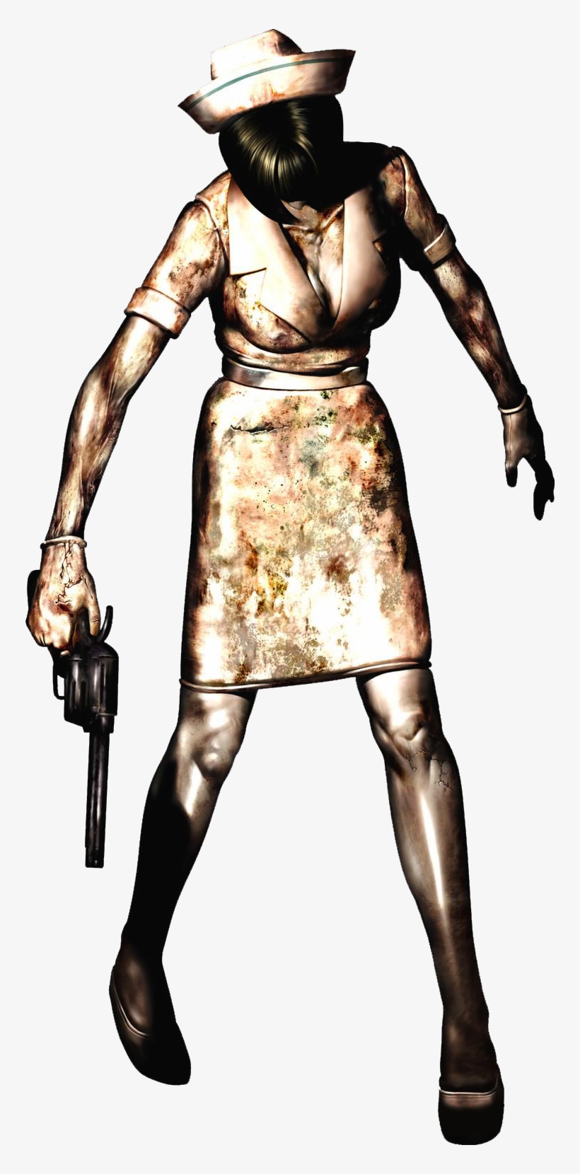Nah, Sh3 Nurses Look A Bit Different - Silent Hill 3 Nurse Face, transparent png