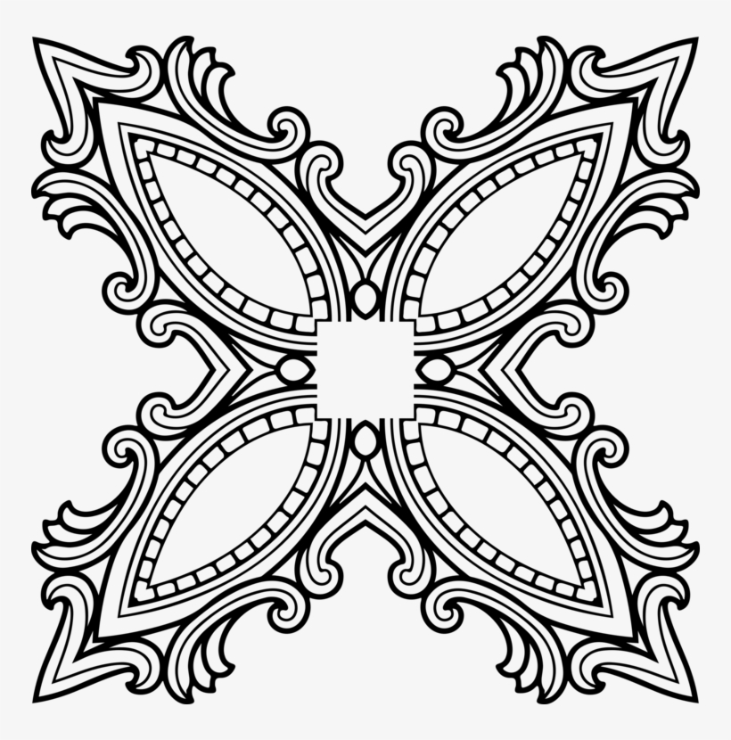 Pointer Black And White Public Domain - Clip Art, transparent png