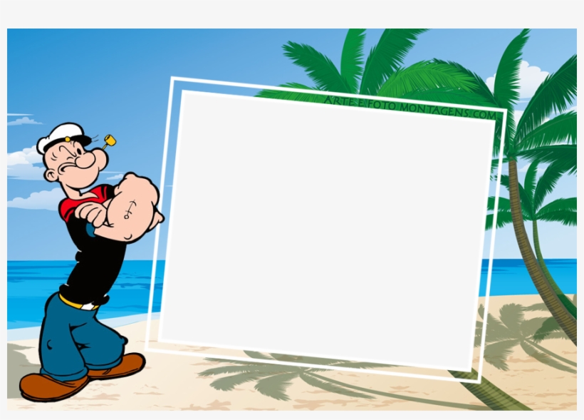 Montagem Para Fotos - Popeye Cardboard Cutout Lifesize Standup, transparent png