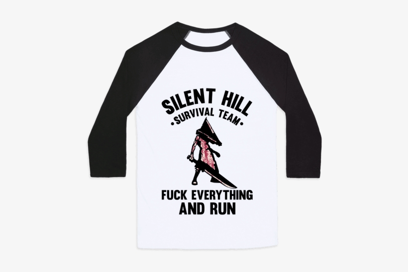 Silent Hill Survival Team F*** Everything And Run Baseball - Mess With Crabo You Get A Stabo Shirt, transparent png