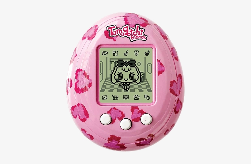 Tamagotchi Friends Pink Hearts - Tamagotchi Friends, transparent png