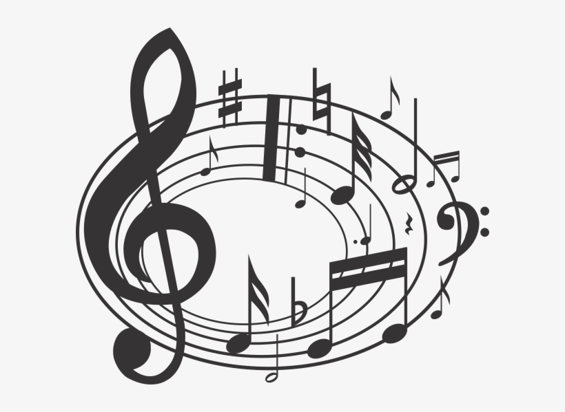 Circo Escola Viva - Music Notes Throw Blanket, transparent png