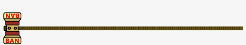 *-ban Hammer Left - Parallel, transparent png