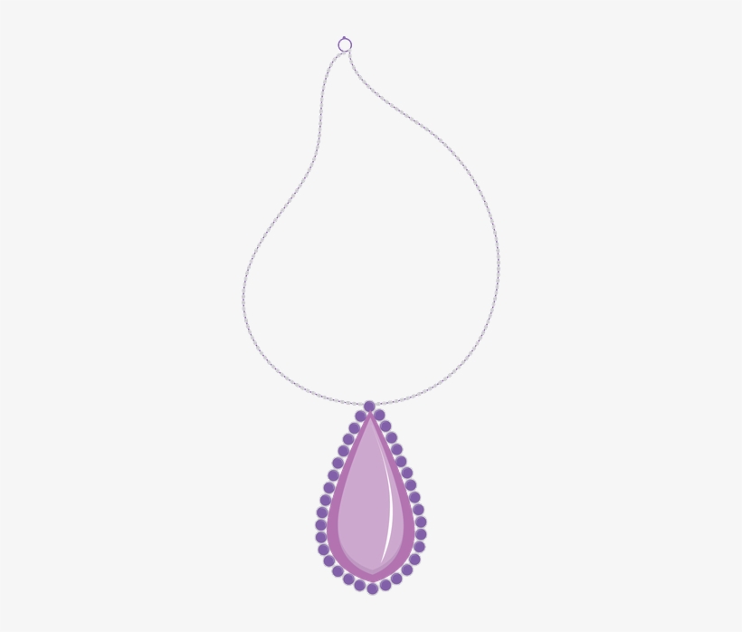 Necklace Clipart Princess Sofia - Princess Sofia Necklace Png, transparent png