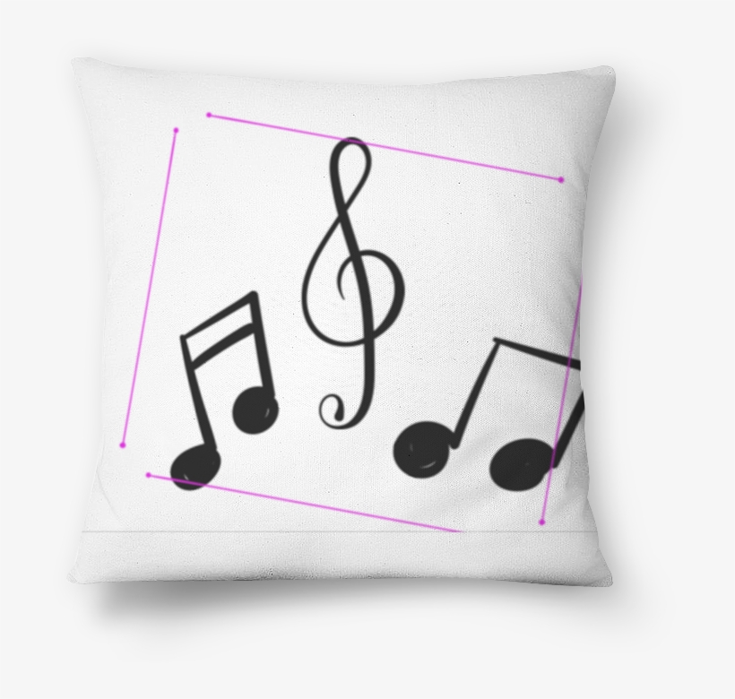 Almofada Notas Musicais De Bellah Magalhãesna - Zodiac, transparent png