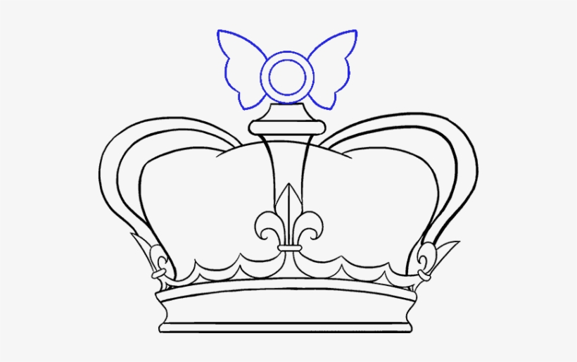 Crown Drawing - Draw A Crown, transparent png
