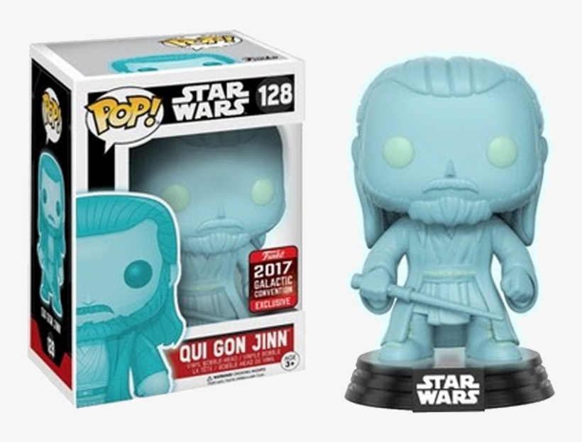 Vinyl Star Wars Celebration - Funko Pop Qui Gon Jinn, transparent png