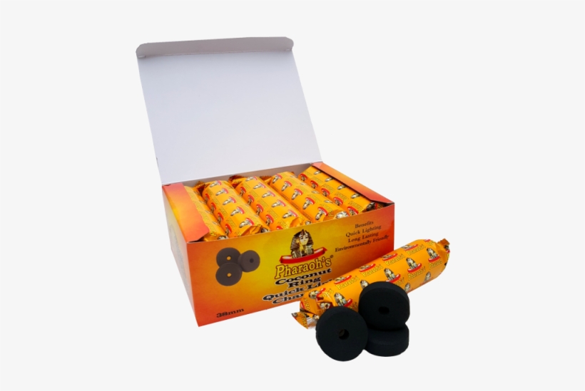 Pharaoh's Coconut Ring Quick Light Charcoal 38mm - Pharaohs Charcoal, transparent png