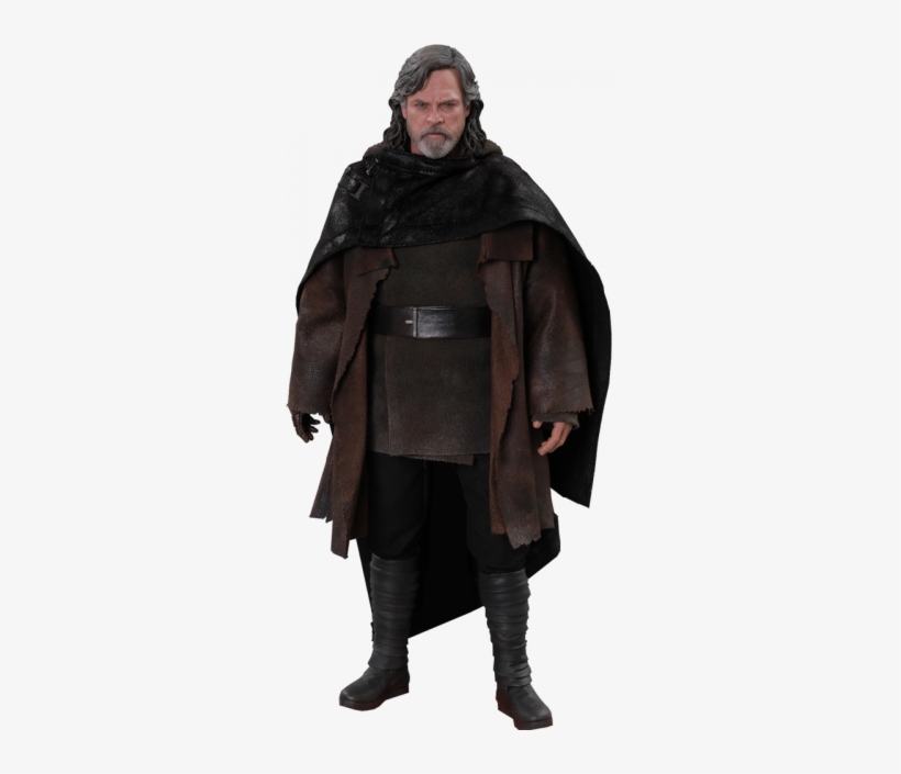 Star Wars Last Jedi Luke Skywalker Sixth Scale - Star Wars The Last Jedi Hot Toys Luke Skywalker, transparent png